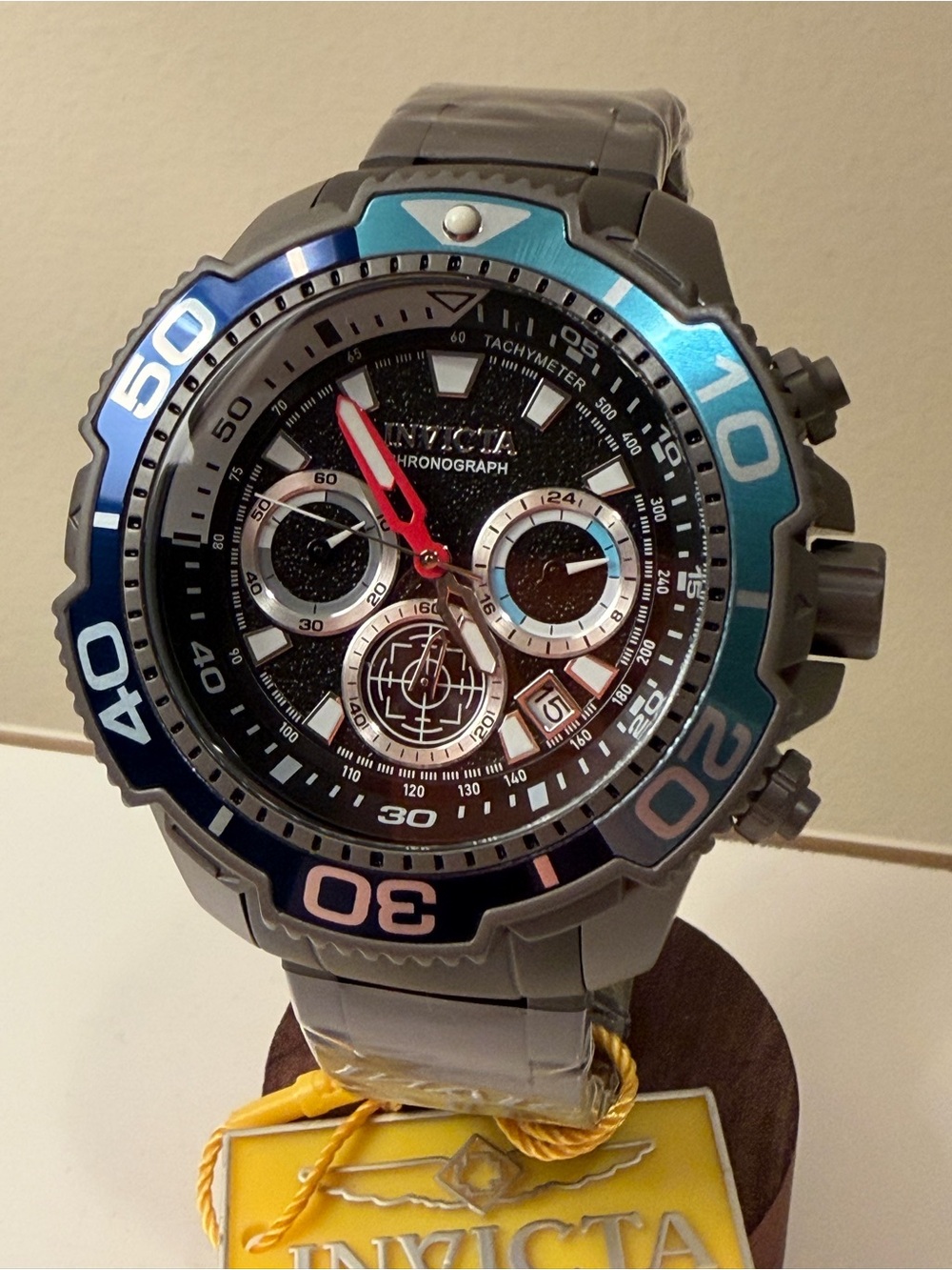 NEW Invicta 49493 Chronograph Men’s Watch – Titanium | New with Box